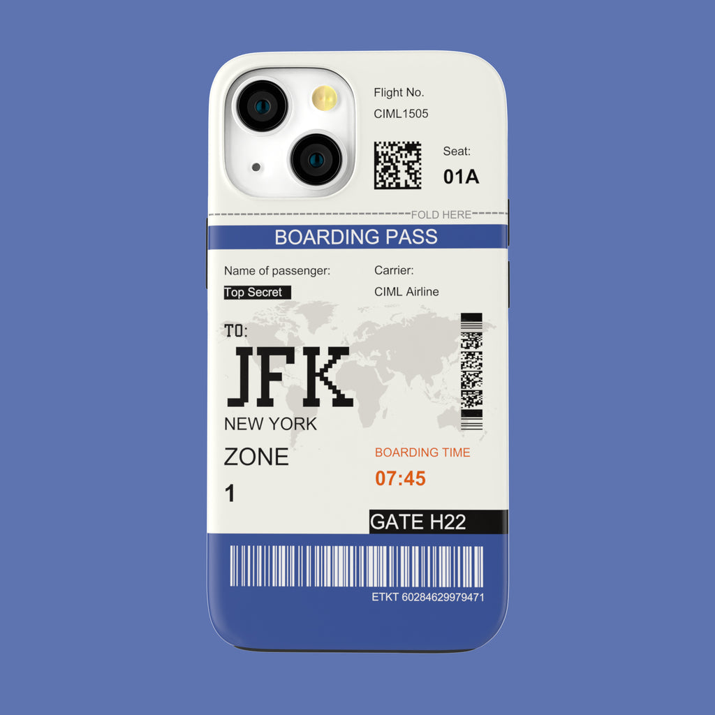 New York-JFK - iPhone 13 Mini - CaseIsMyLife