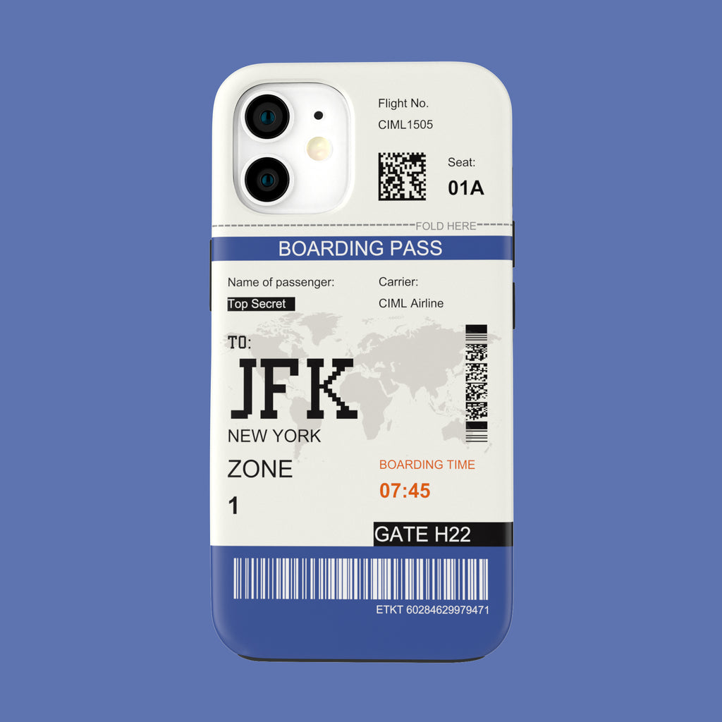 New York-JFK - iPhone 12 Mini - CaseIsMyLife