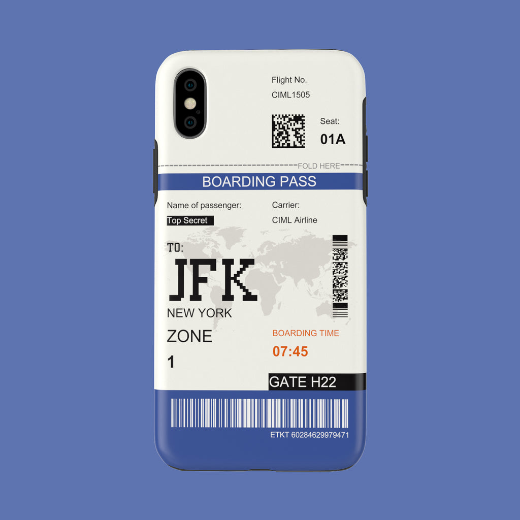 New York-JFK - iPhone XS - CaseIsMyLife