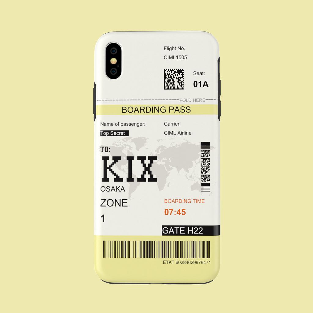 Osaka-KIX - iPhone XS MAX - CaseIsMyLife
