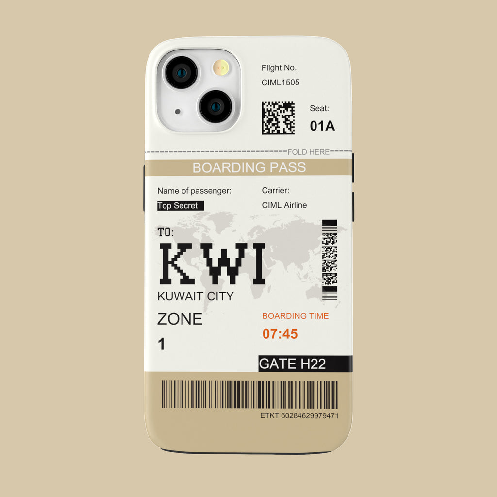 Kuwait City-KWI - iPhone 13 - CaseIsMyLife