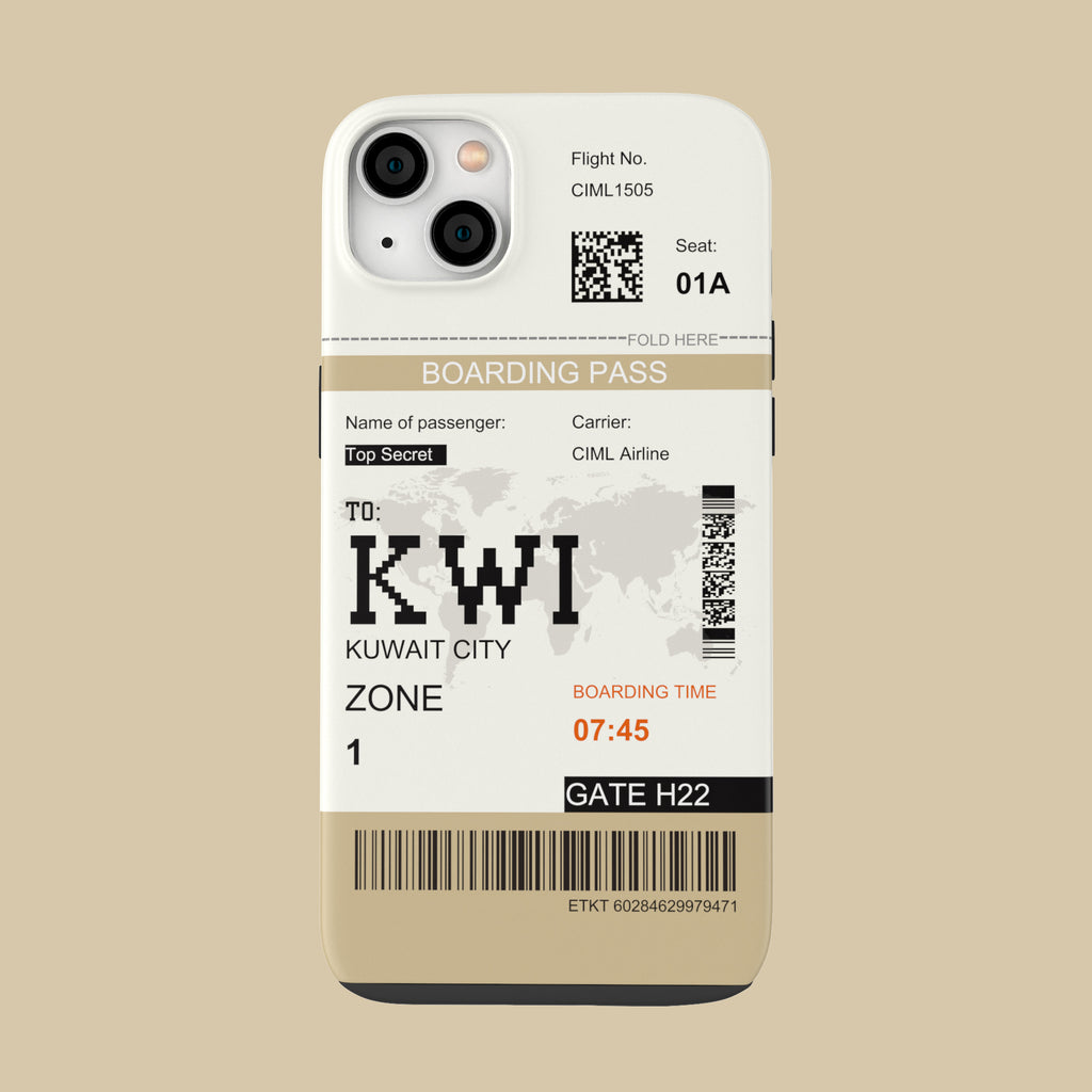 Kuwait City-KWI - iPhone 14 Plus - CaseIsMyLife