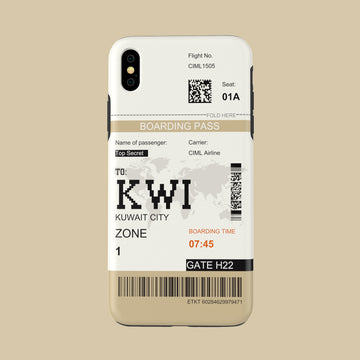 Kuwait City-KWI - iPhone XS MAX - CaseIsMyLife