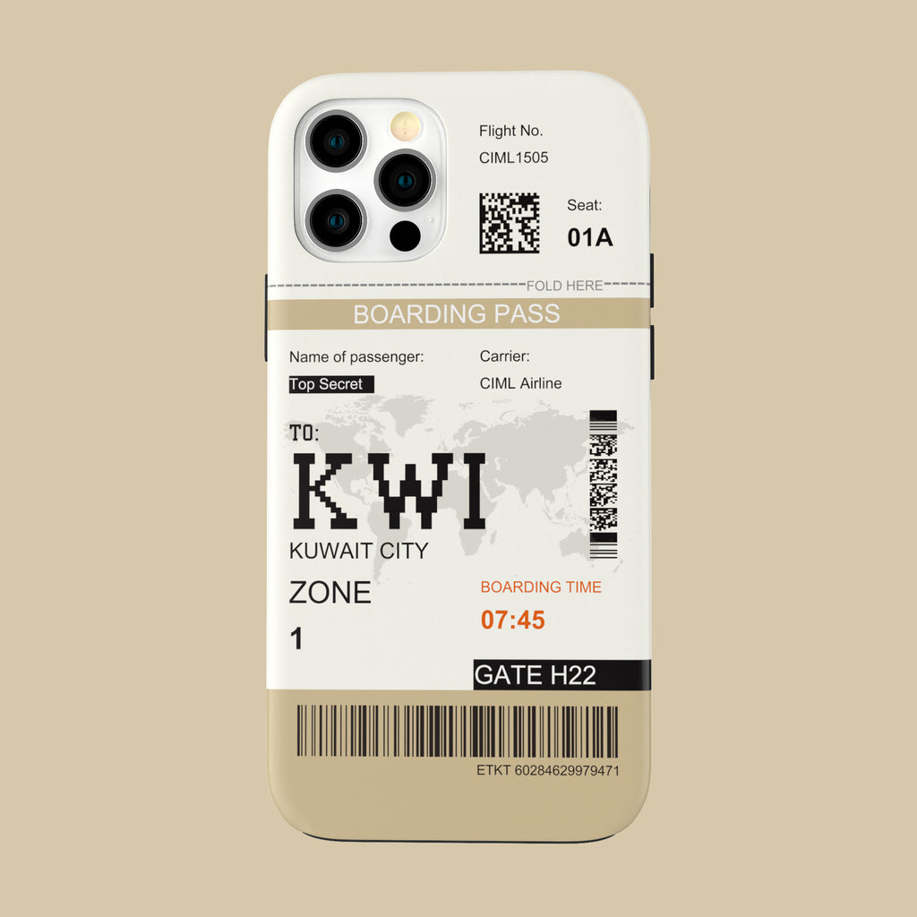 Kuwait City-KWI - iPhone 12 Pro - CaseIsMyLife