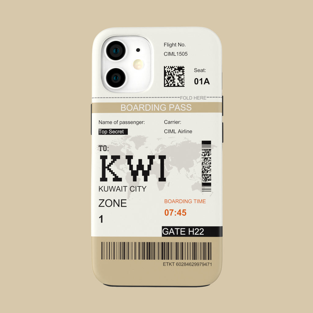 Kuwait City-KWI - iPhone 12 Mini - CaseIsMyLife