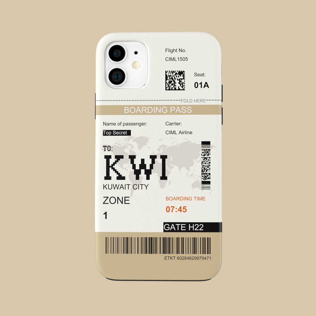 Kuwait City-KWI - iPhone 11 - CaseIsMyLife