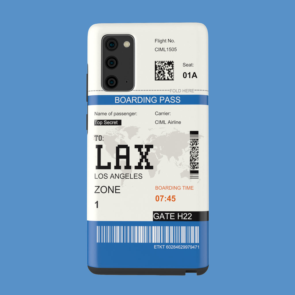 Los Angeles-LAX - Galaxy Note 20 - CaseIsMyLife