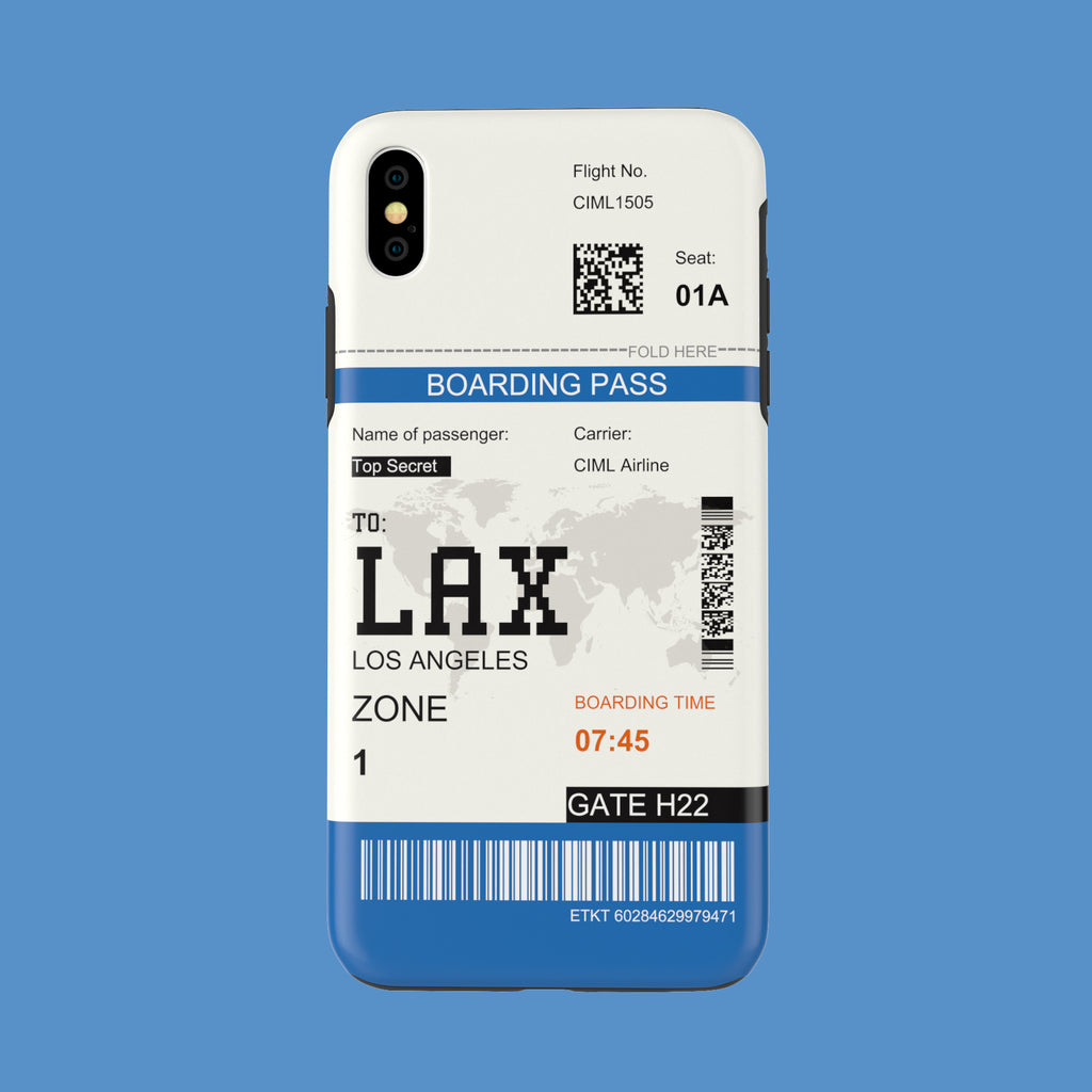 Los Angeles-LAX - iPhone XS MAX - CaseIsMyLife