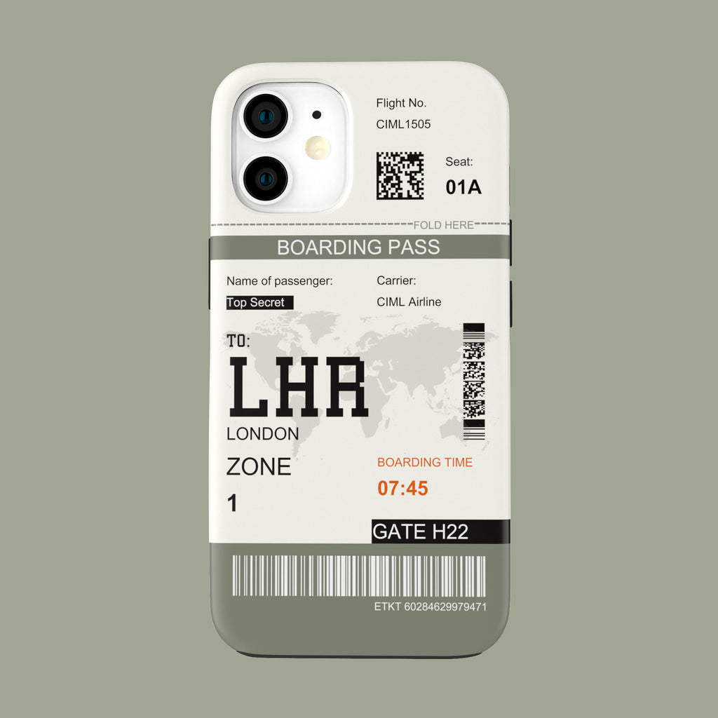 London-LHR - iPhone 12 Mini - CaseIsMyLife
