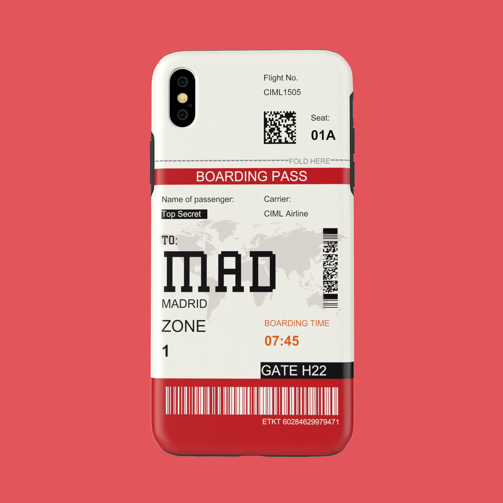 Madrid-MAD - iPhone XS MAX - CaseIsMyLife