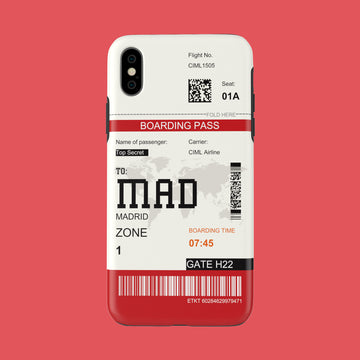 Madrid-MAD - iPhone XS - CaseIsMyLife