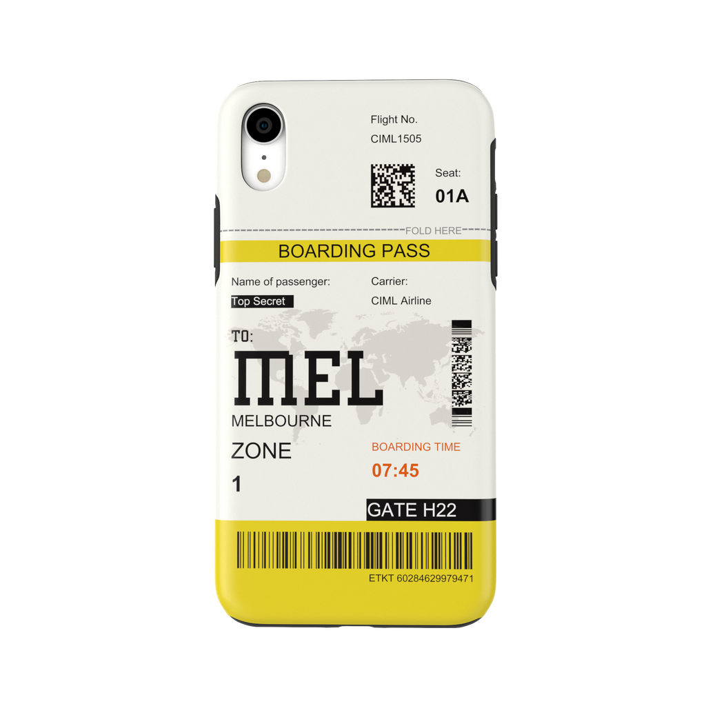 Melbourne-MEL - iPhone XR - CaseIsMyLife
