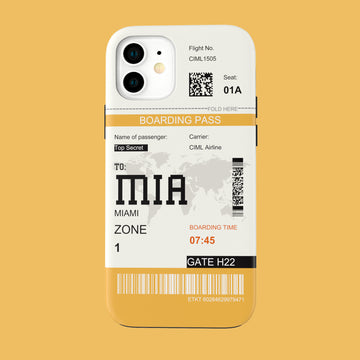 Miami-MIA - iPhone 12 - CaseIsMyLife