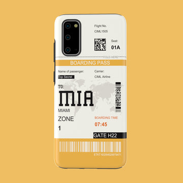 Miami-MIA - Galaxy S20 - CaseIsMyLife