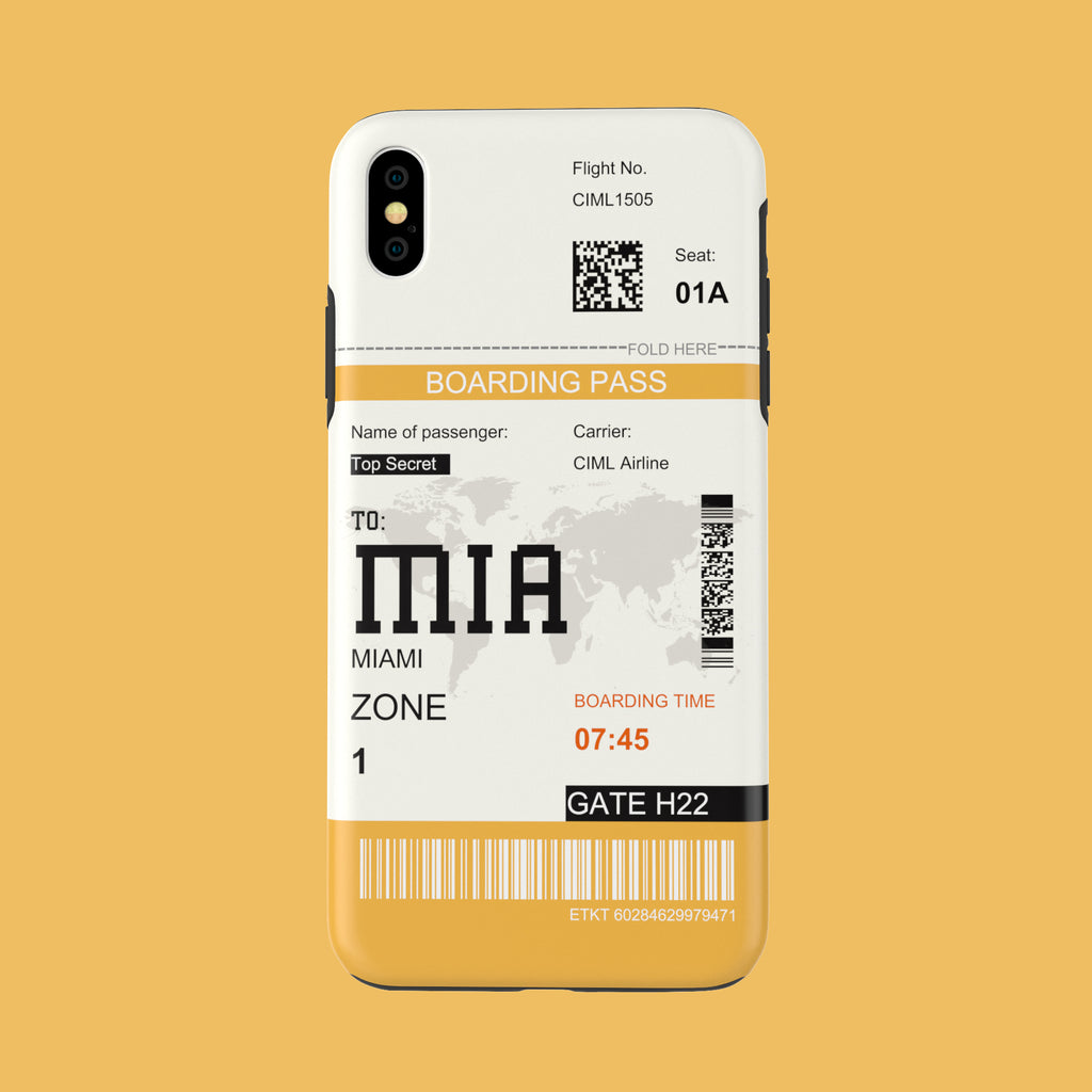 Miami-MIA - iPhone XS MAX - CaseIsMyLife