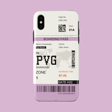 Shanghai-PVG - iPhone XS - CaseIsMyLife