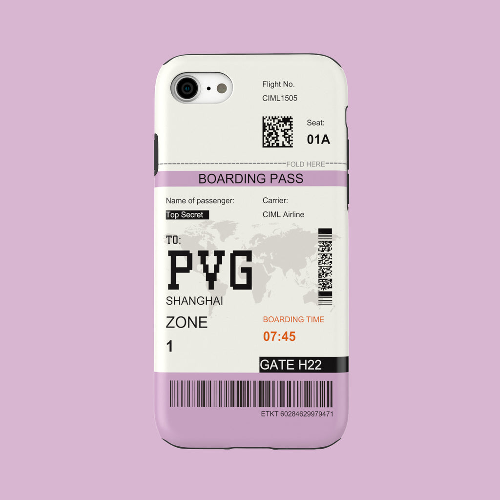 Shanghai-PVG - iPhone SE 2020 - CaseIsMyLife