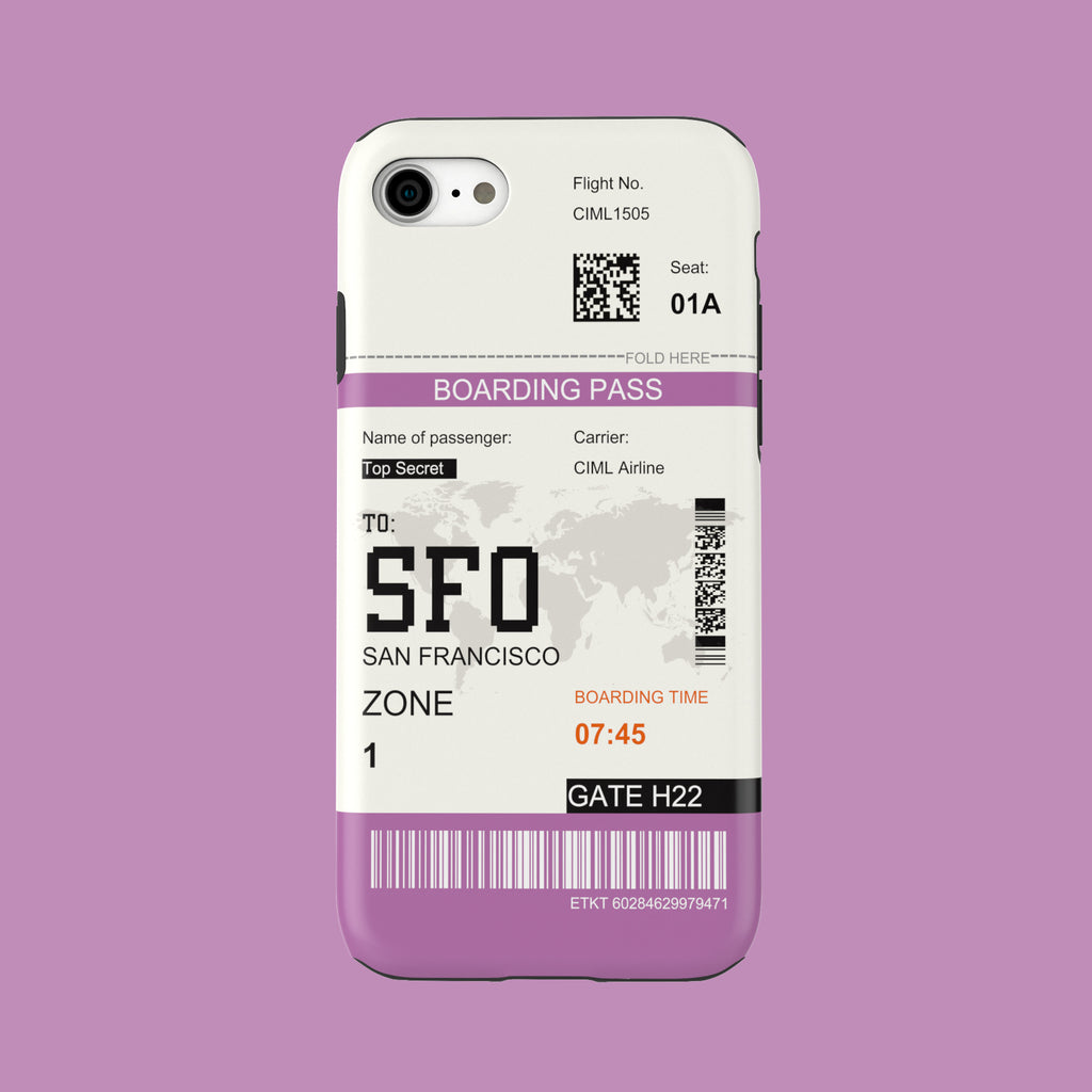 San Francisco-SFO - iPhone SE 2020 - CaseIsMyLife