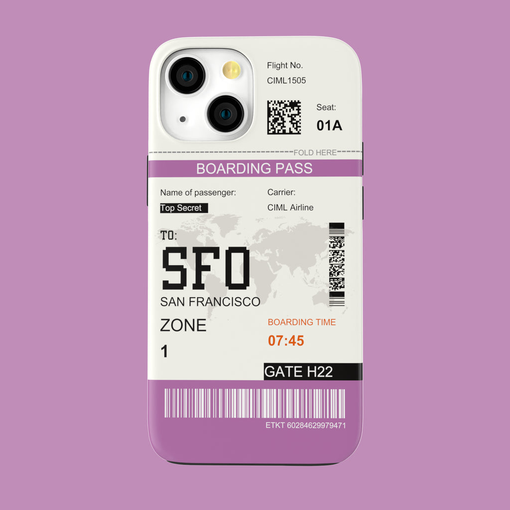 San Francisco-SFO - iPhone 13 Mini - CaseIsMyLife