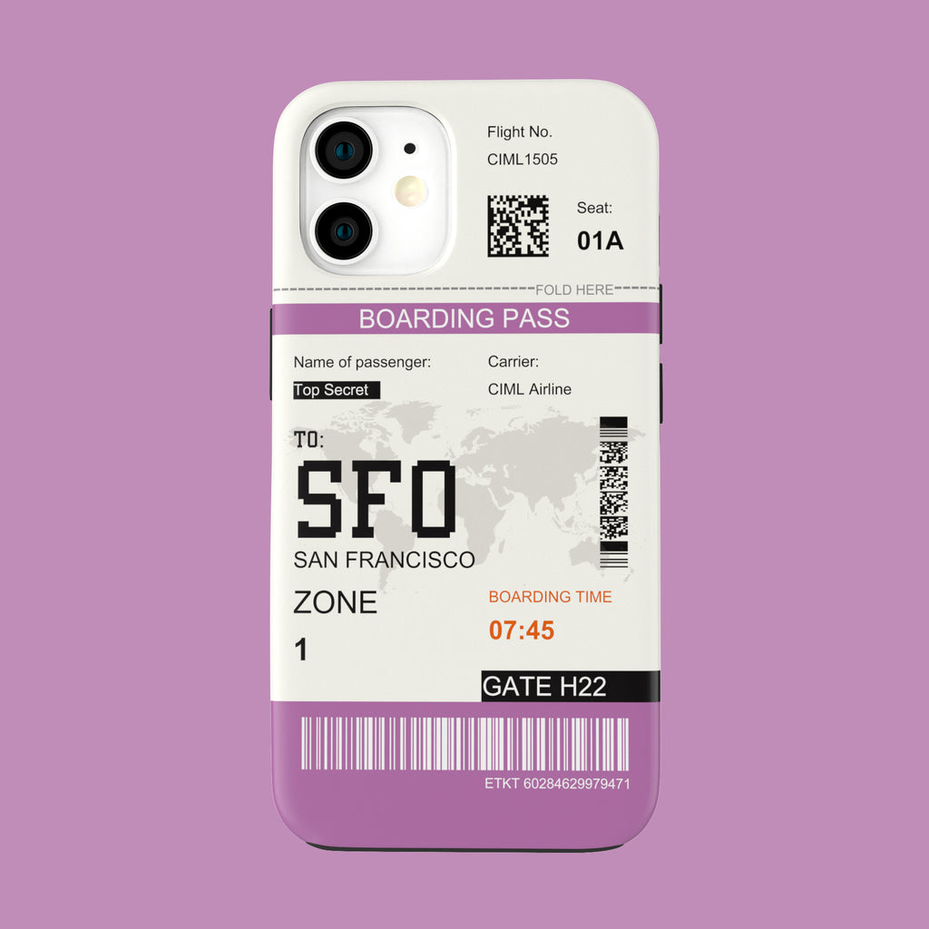 San Francisco-SFO - iPhone 12 Mini - CaseIsMyLife