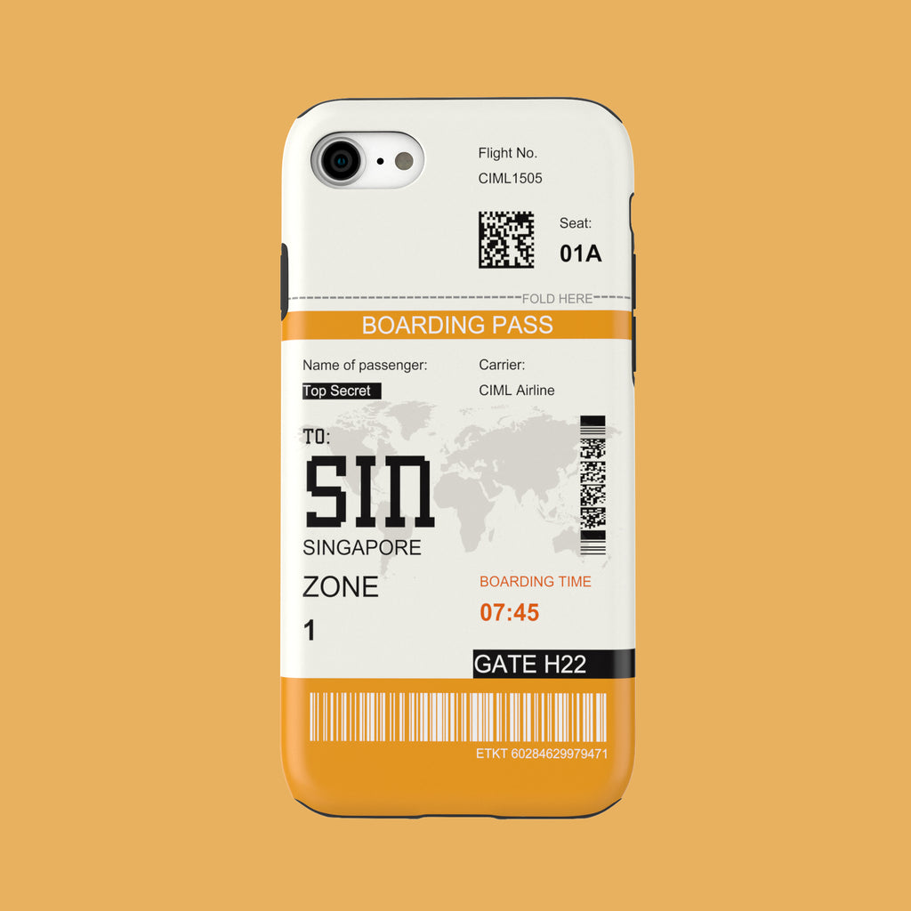 Singapore-SIN - iPhone SE 2020 - CaseIsMyLife