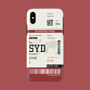 Sydney-SYD - iPhone X - CaseIsMyLife