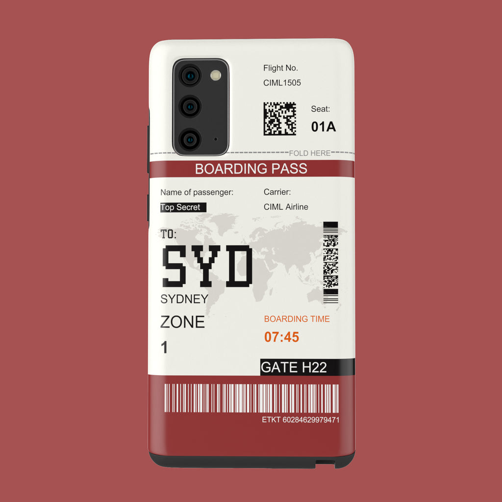 Sydney-SYD - Galaxy Note 20 - CaseIsMyLife