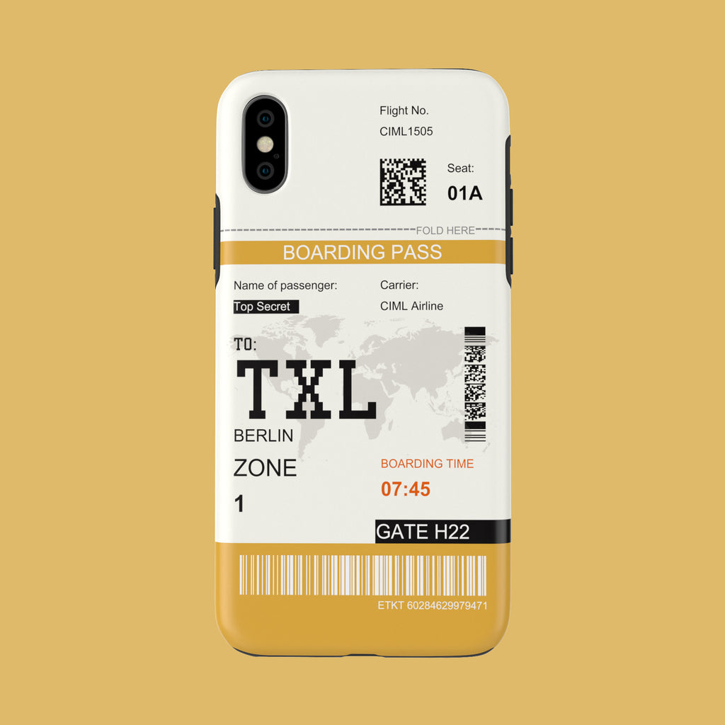 Berlin-TXL - iPhone X - CaseIsMyLife