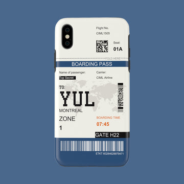 Montreal-YUL - iPhone X - CaseIsMyLife