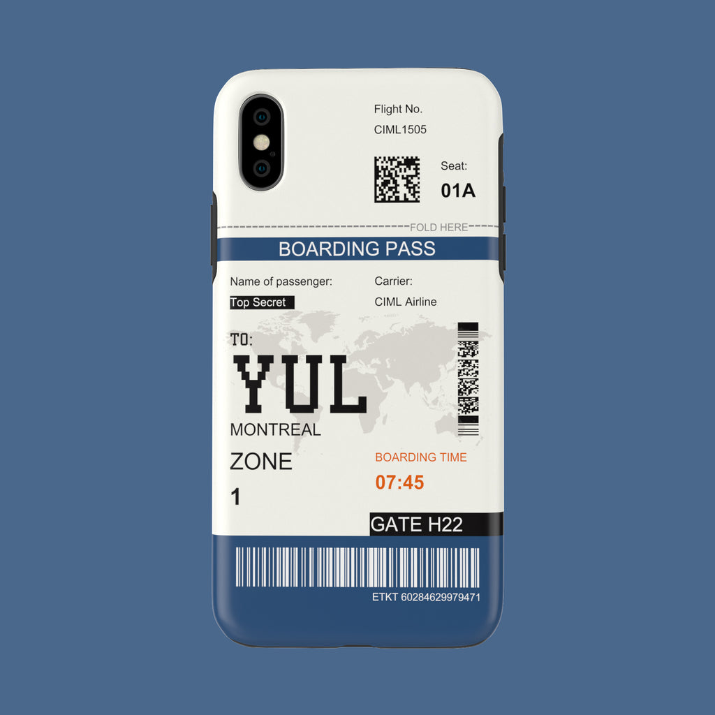 Montreal-YUL - iPhone XS - CaseIsMyLife