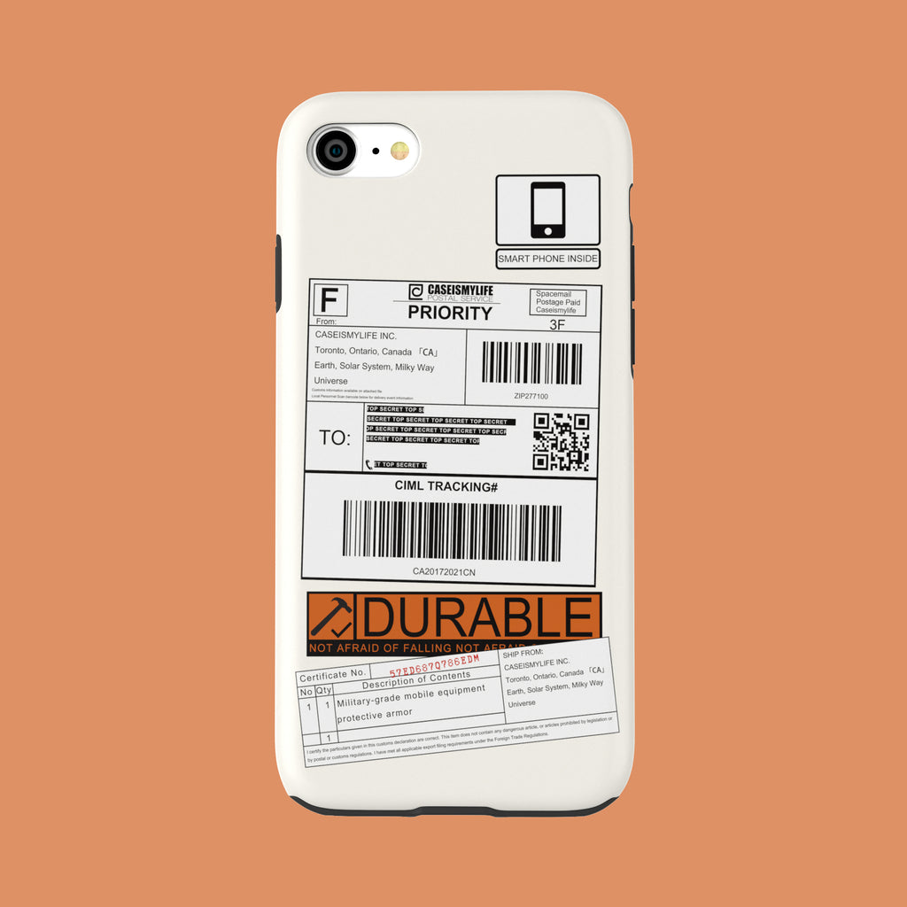 Shipping Label - iPhone 7 - CaseIsMyLife