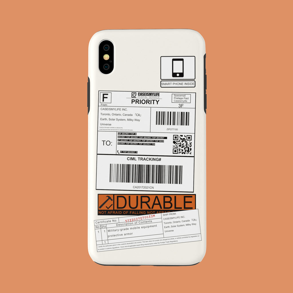 Shipping Label - iPhone XS MAX - CaseIsMyLife