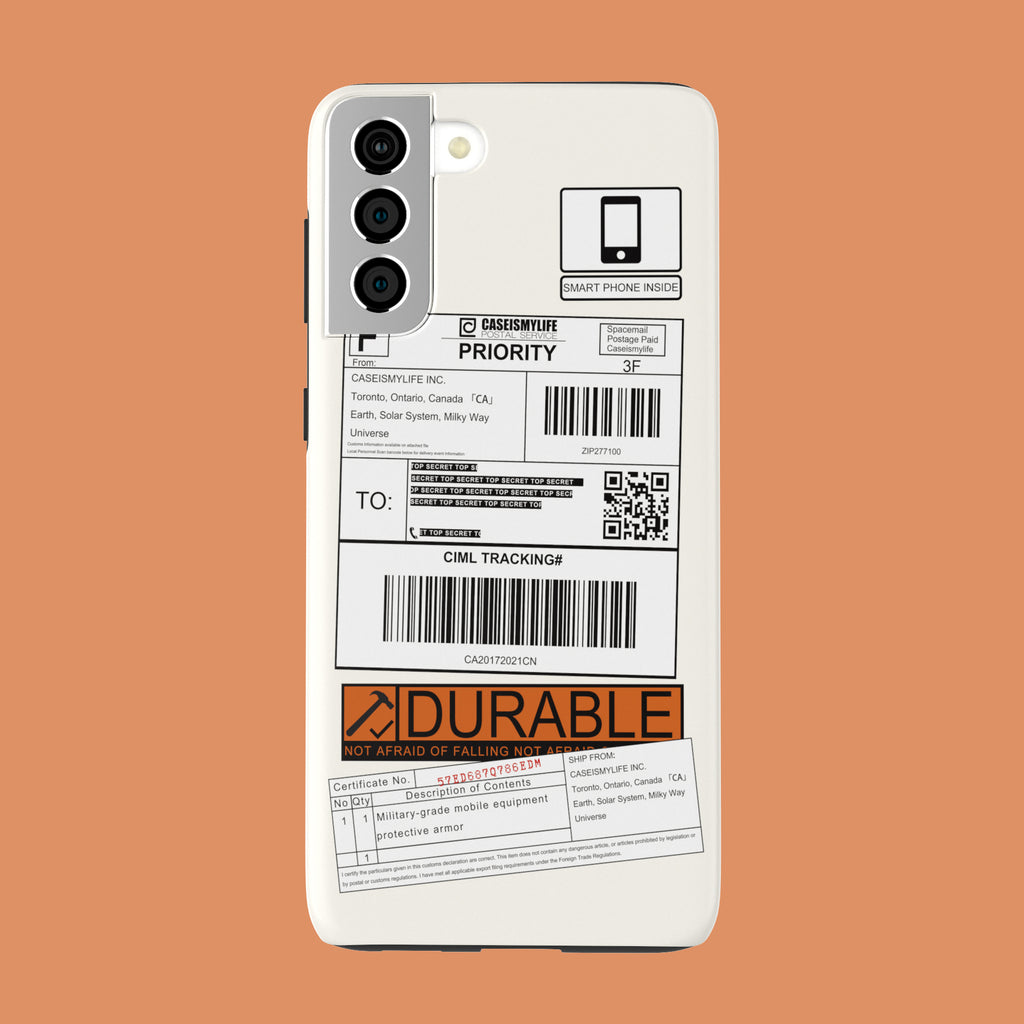 Shipping Label - Galaxy S21 Plus - CaseIsMyLife