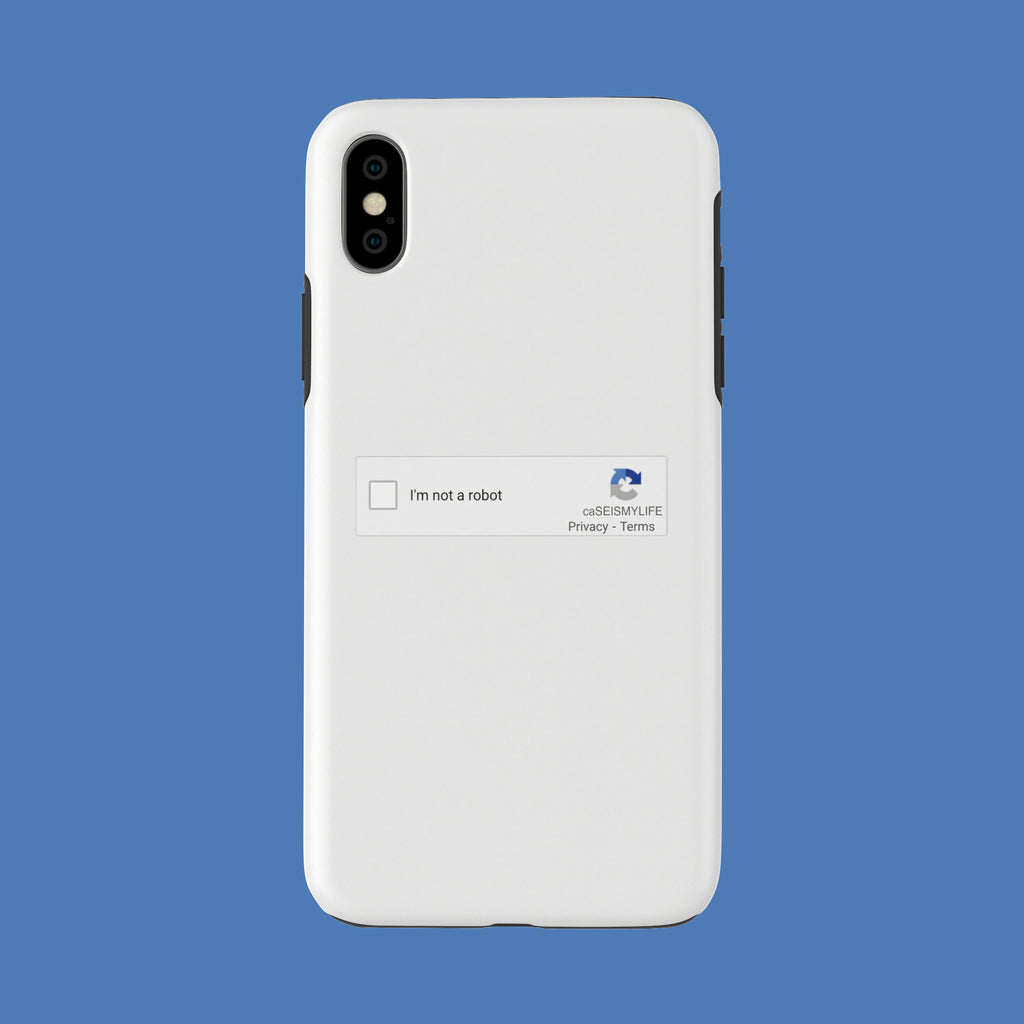 Robot, I am Not - iPhone XS - CaseIsMyLife