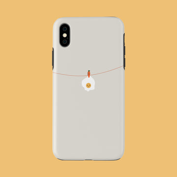 Smiley Side Up - iPhone XS - CaseIsMyLife