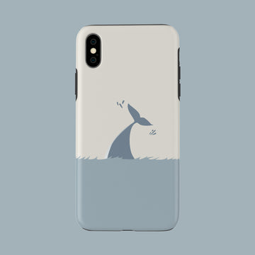 Whale Tail - iPhone XS - CaseIsMyLife