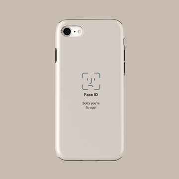 Ugly Face ID - iPhone 8 - CaseIsMyLife