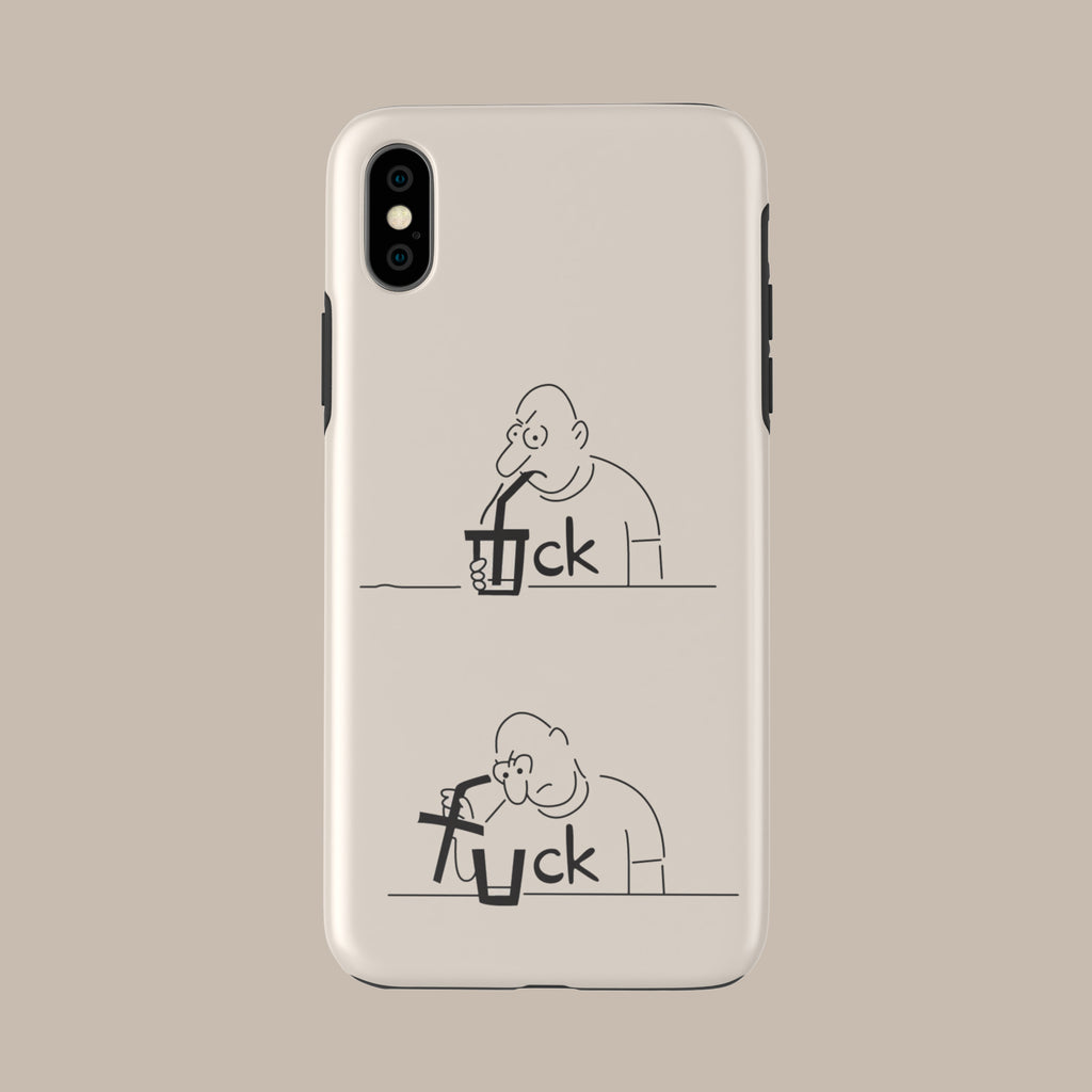 “Oh fuck.” - iPhone XS - CaseIsMyLife