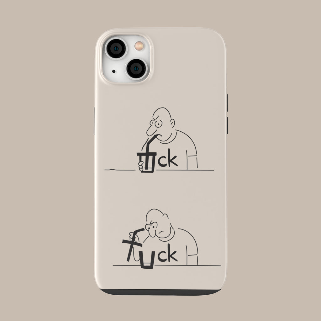 “Oh fuck.” - iPhone 14 Plus - CaseIsMyLife