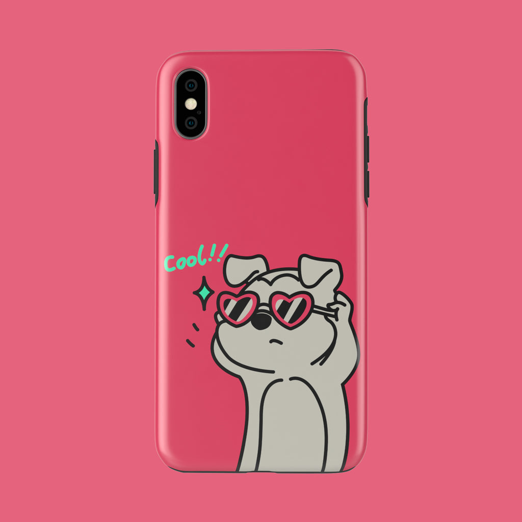 Cool Doggo - iPhone XS - CaseIsMyLife
