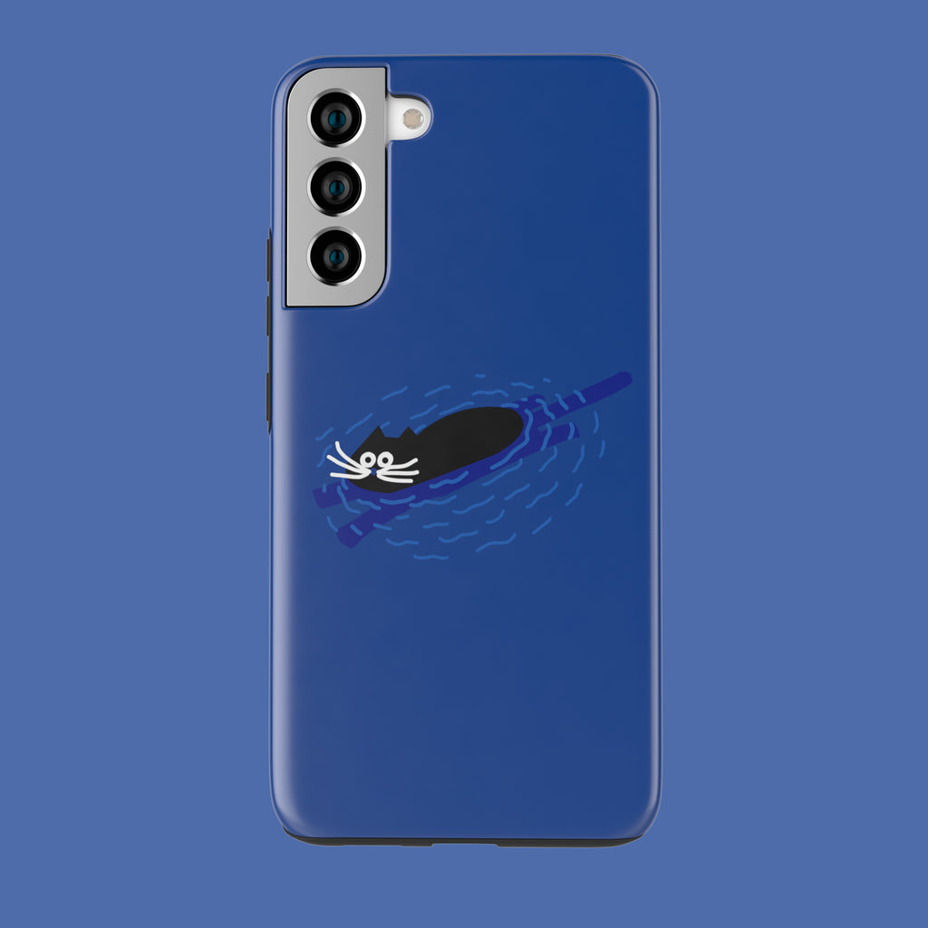 Swimmer Cat - Galaxy S22 Plus - CaseIsMyLife