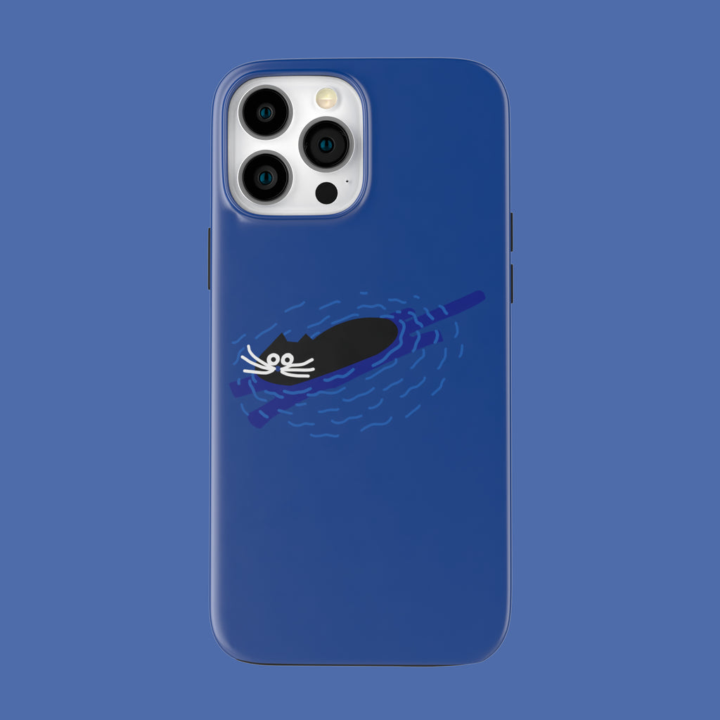 Swimmer Cat - iPhone 13 Pro Max - CaseIsMyLife