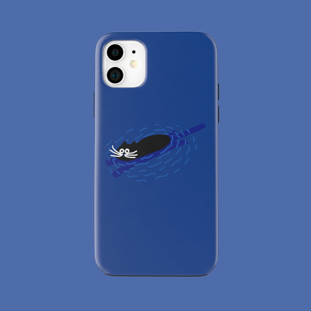 Swimmer Cat - iPhone 11 - CaseIsMyLife