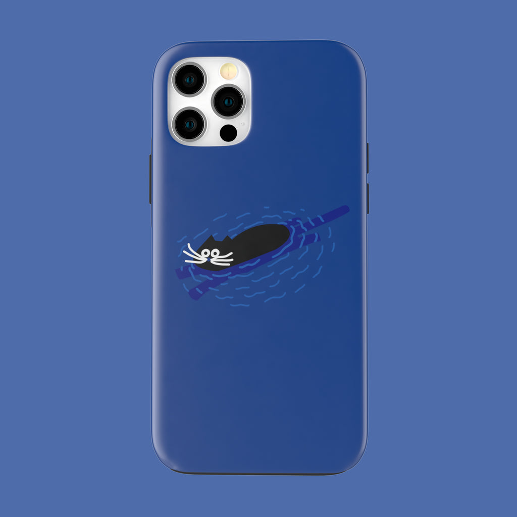 Swimmer Cat - iPhone 12 Pro - CaseIsMyLife