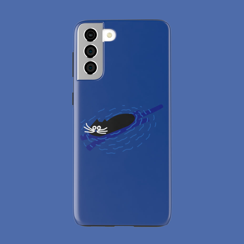 Swimmer Cat - Galaxy S21 Plus - CaseIsMyLife