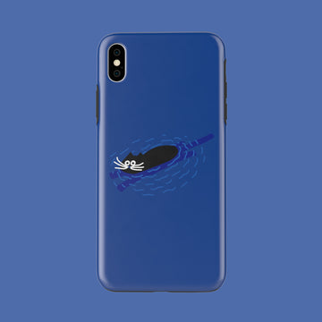 Swimmer Cat - iPhone XS MAX - CaseIsMyLife