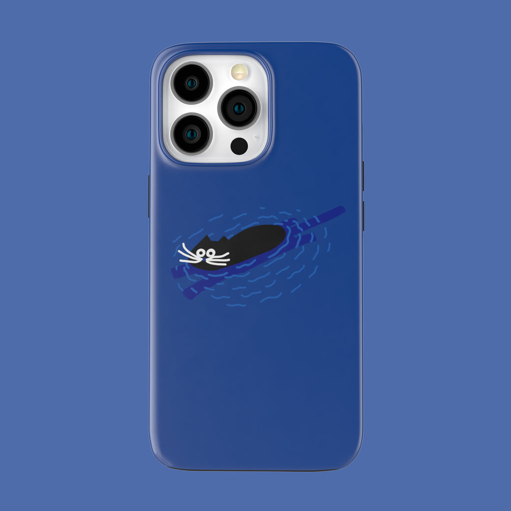 Swimmer Cat - iPhone 13 Pro - CaseIsMyLife