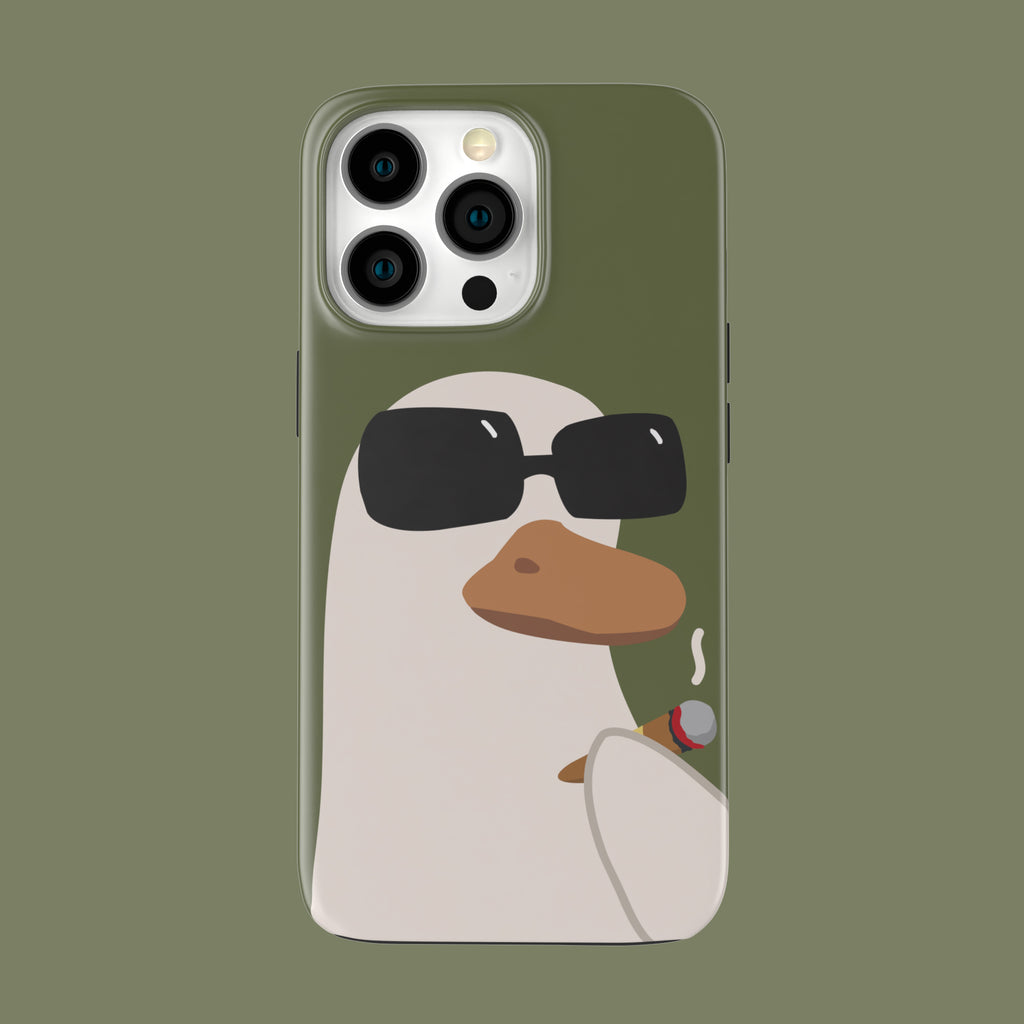Gangsta Duck - iPhone 13 Pro - CaseIsMyLife