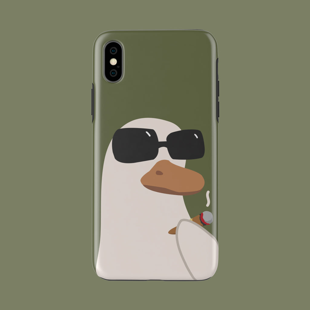 Gangsta Duck - iPhone X - CaseIsMyLife