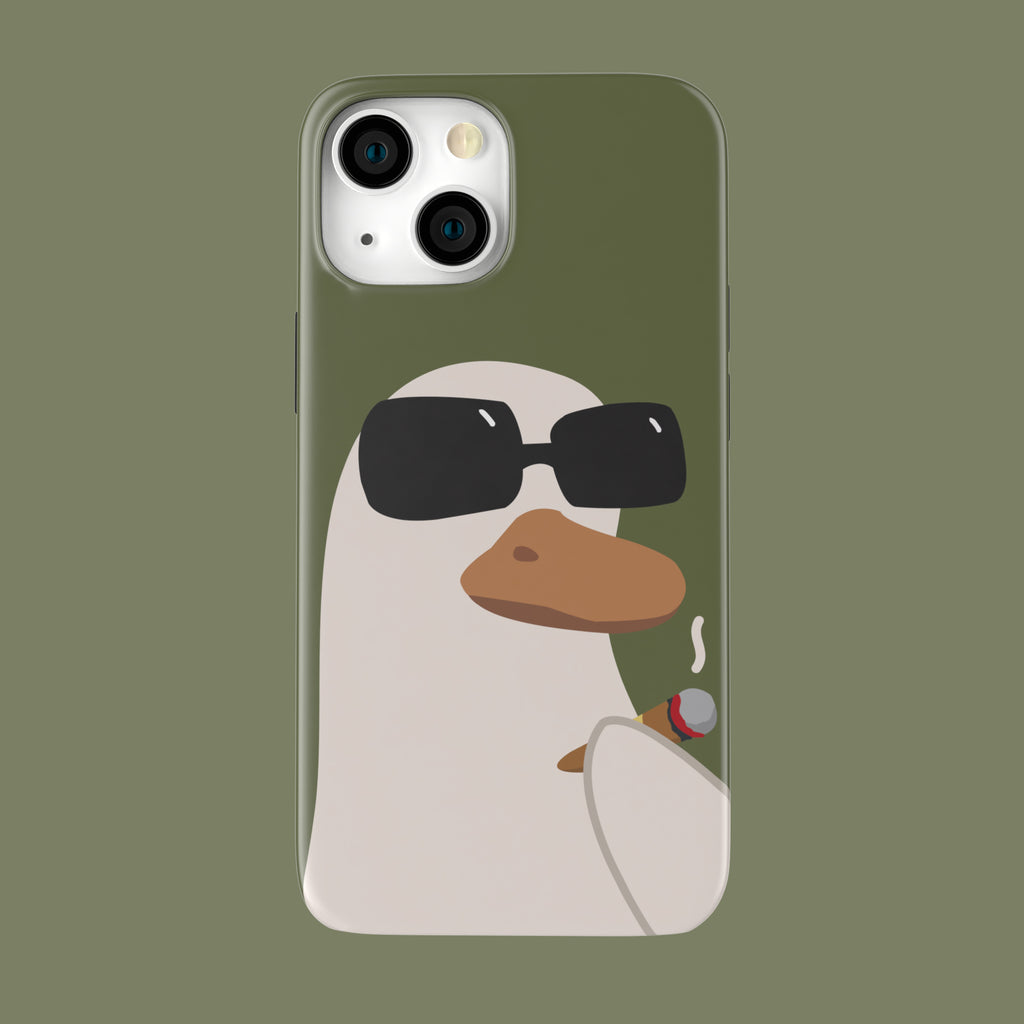 Gangsta Duck - iPhone 13 Mini - CaseIsMyLife
